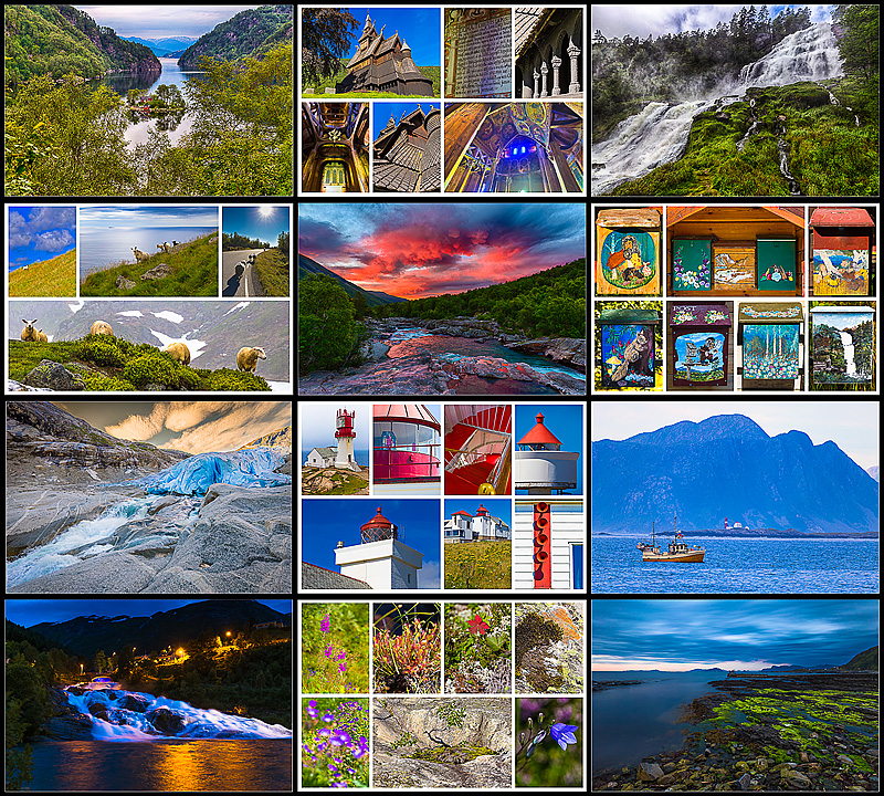 Sehnuscht Norwegen Kalender &Uuml;bersicht