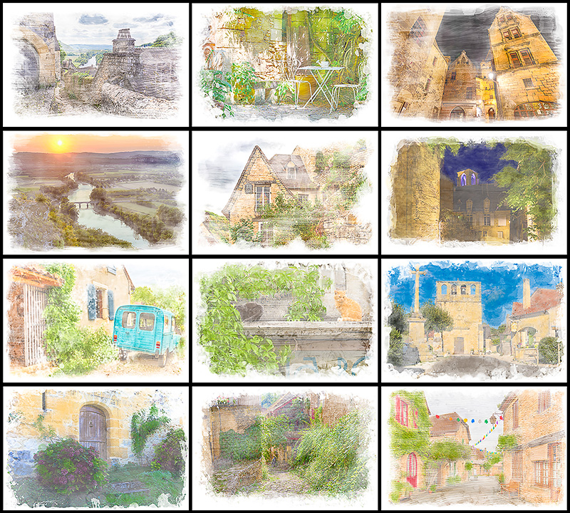 Sehnsucht Perigord &Uuml;bersicht