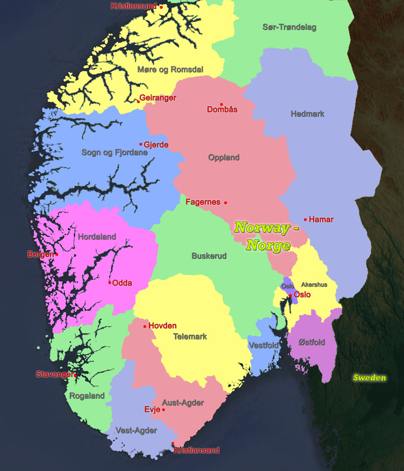 Map Tuscany - Regions
