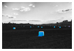 9307 - Blue Hay Bales - - 